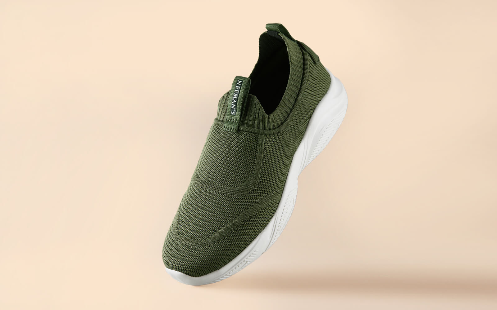 Sole Max Slip Ons : Ultra Green - Image 4