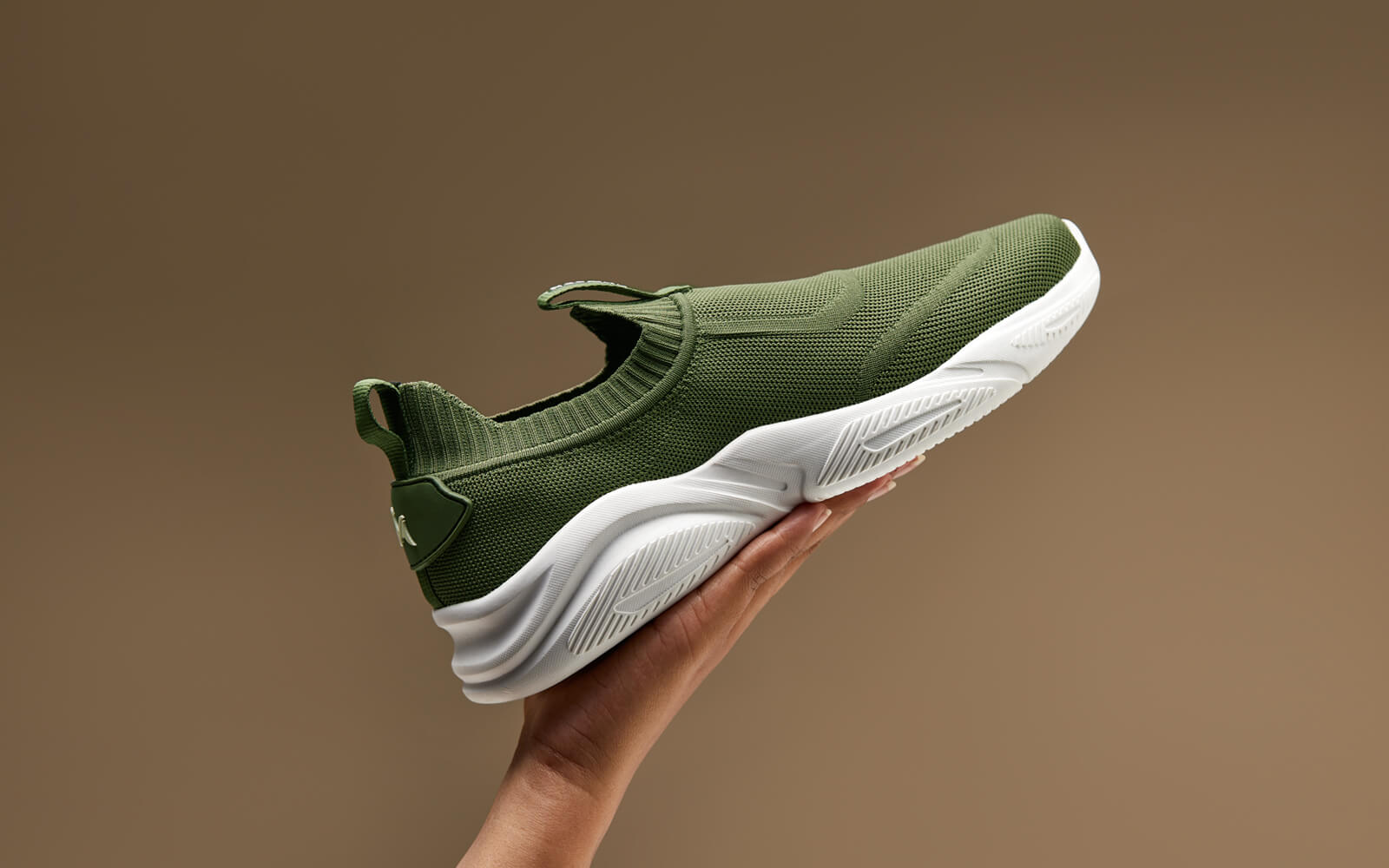 Sole Max Slip Ons : Ultra Green - Image 6