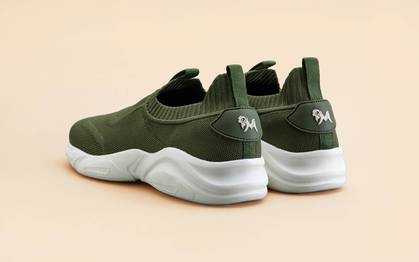 Sole Max Slip Ons : Ultra Green - Image 8