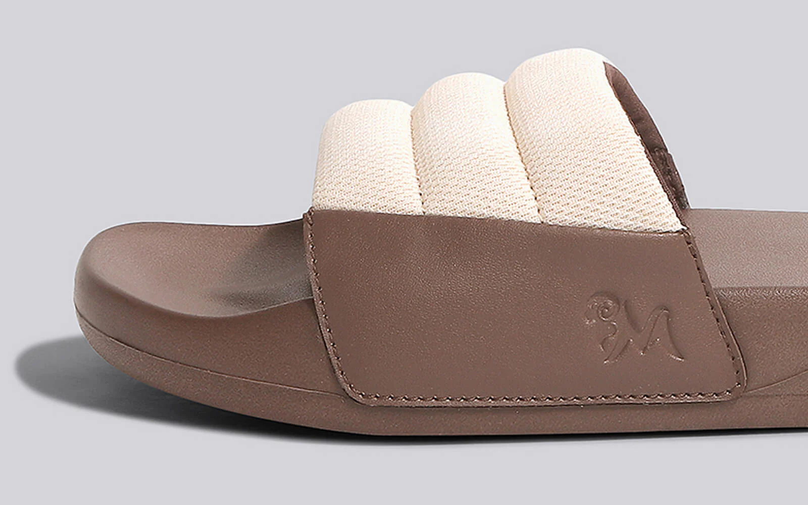 Squooshy Slides for Men : Brown - Image 9