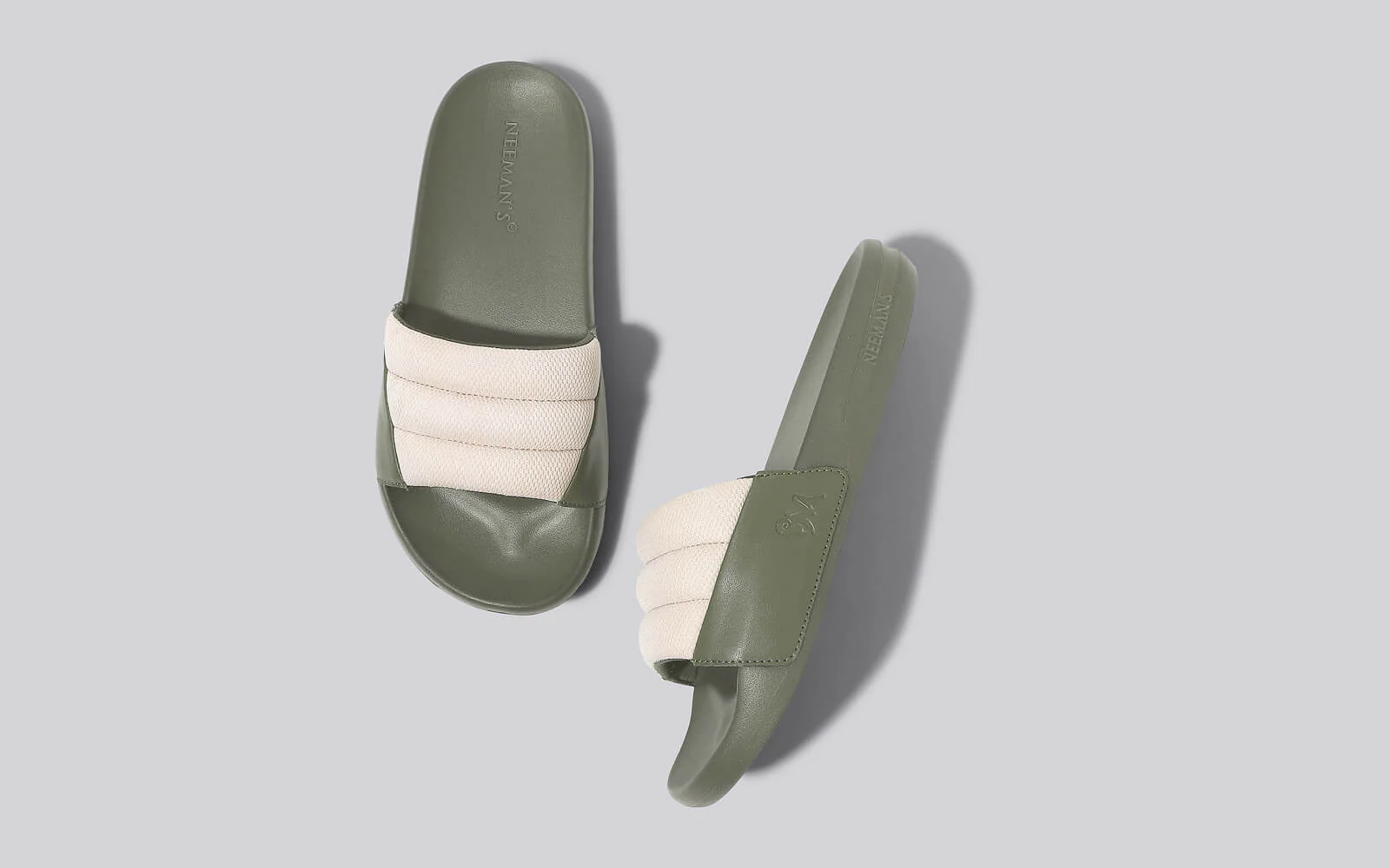 Squooshy Slides for Women : Olive - Image 7