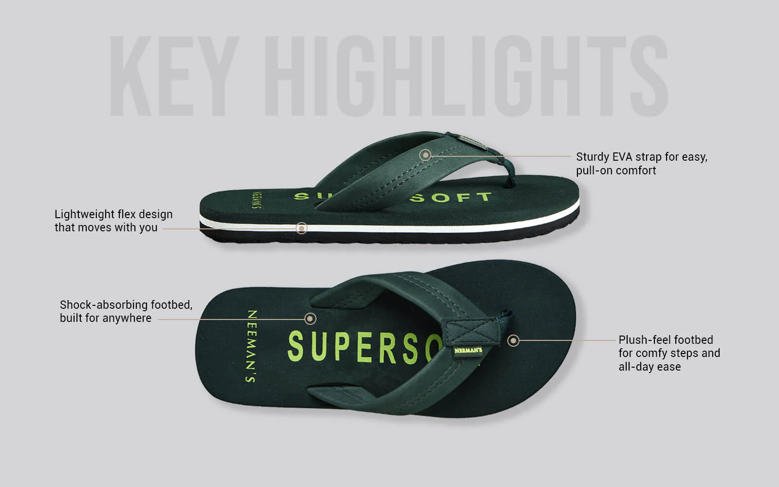 Super Soft Flips : Green - Image 4