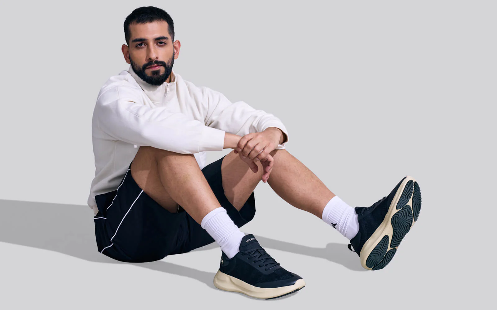 Swift Knit Sneakers For Men : Black - Image 7