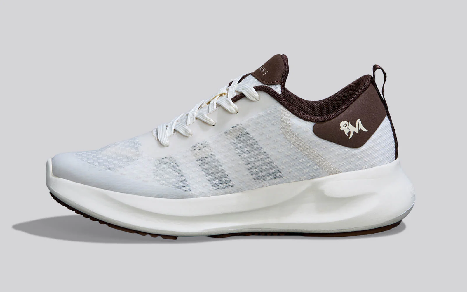 Swift Knit Sneakers For Men : Ivory Brown