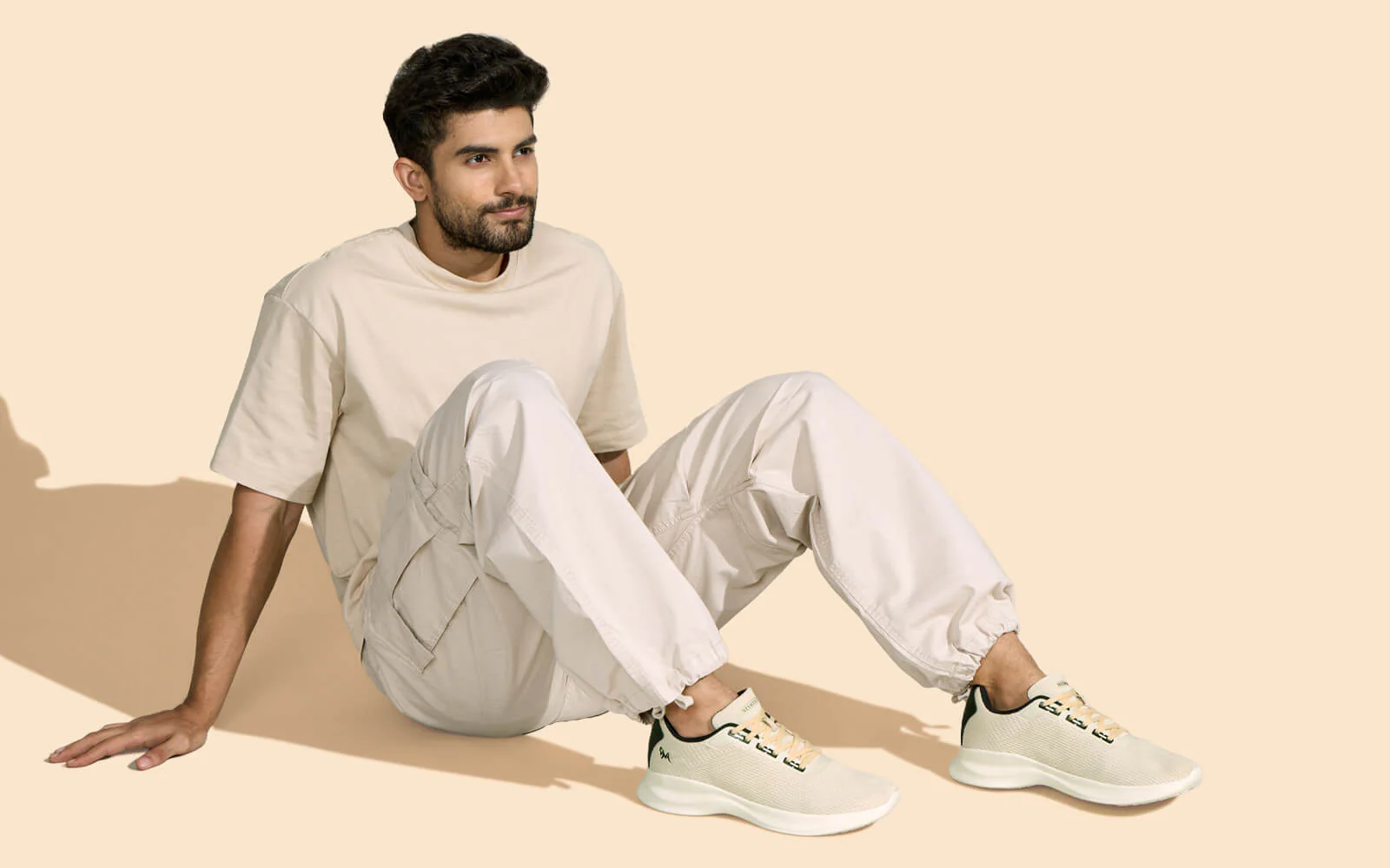 The CloudKnit Sneakers : Ivory - Image 10