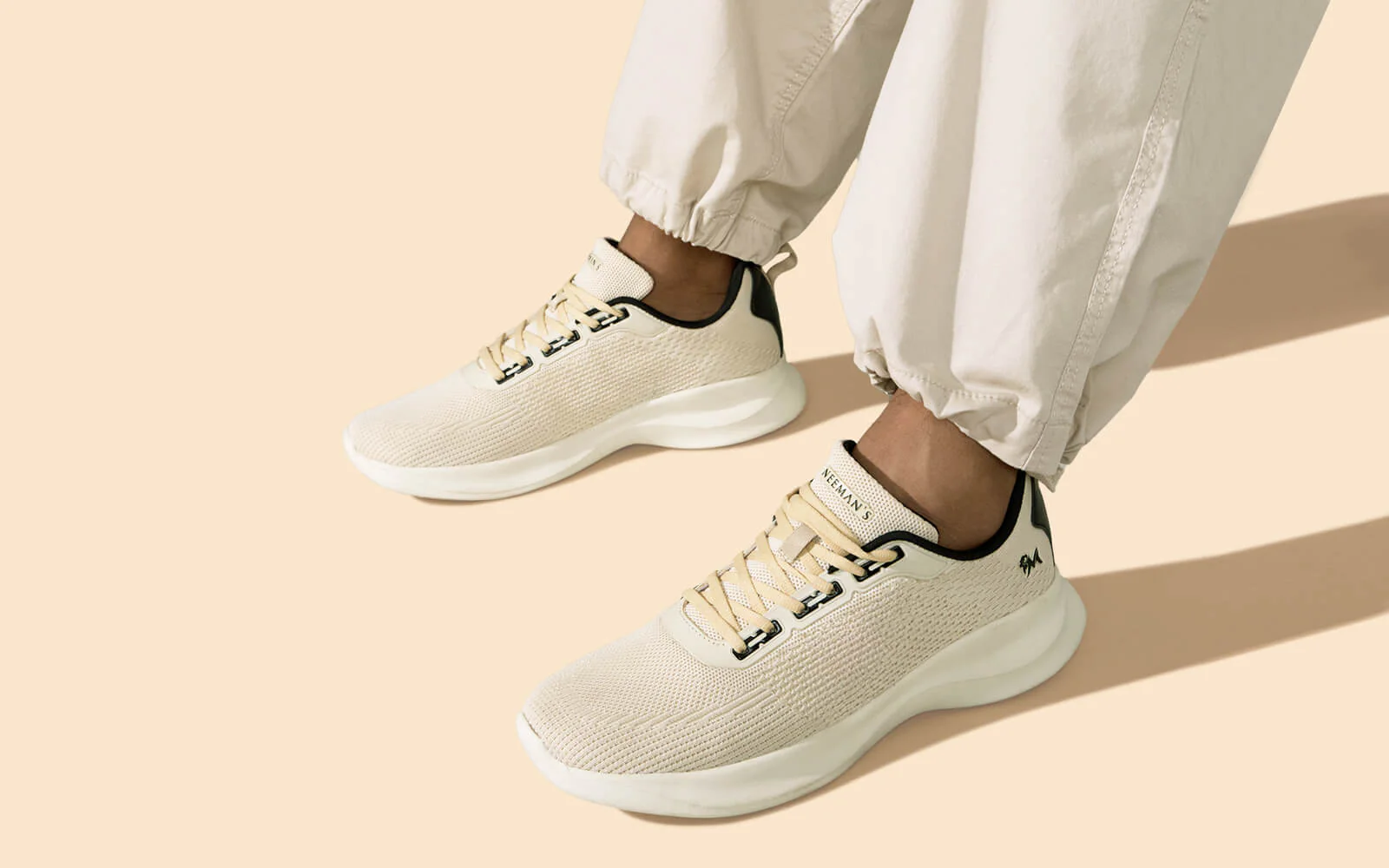 The CloudKnit Sneakers : Ivory - Image 9