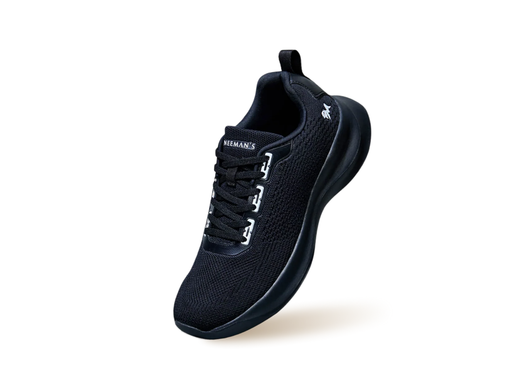The CloudKnit Sneakers : Black - Image 12