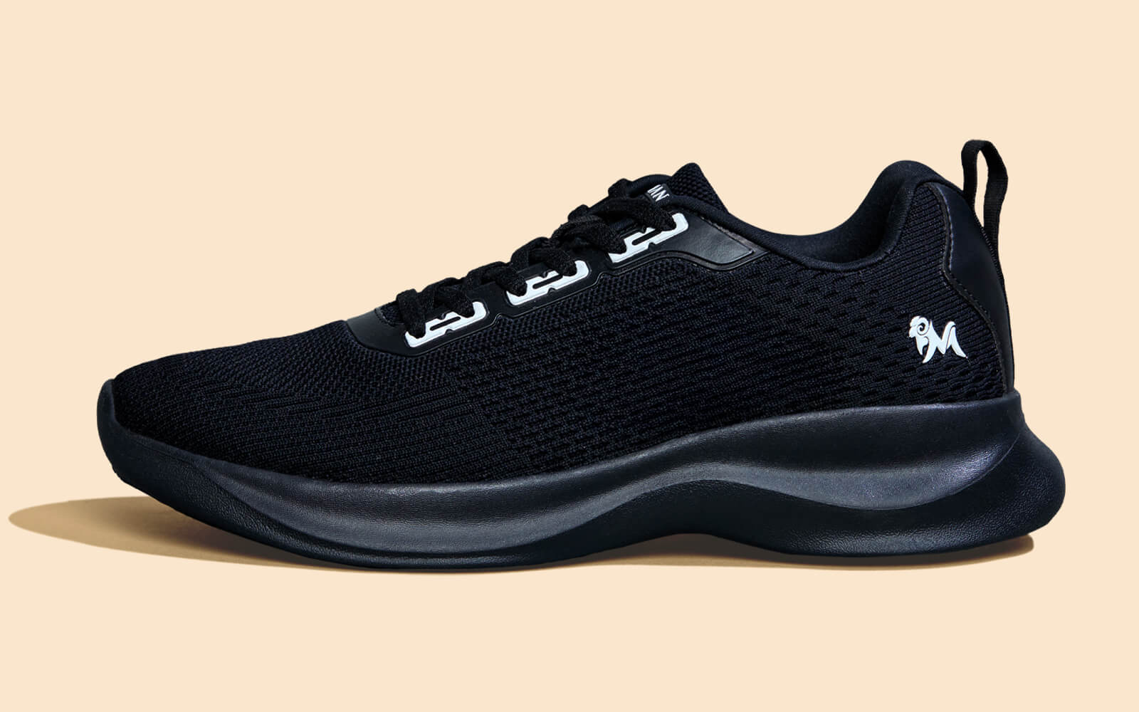 The CloudKnit Sneakers : Black - Image 2