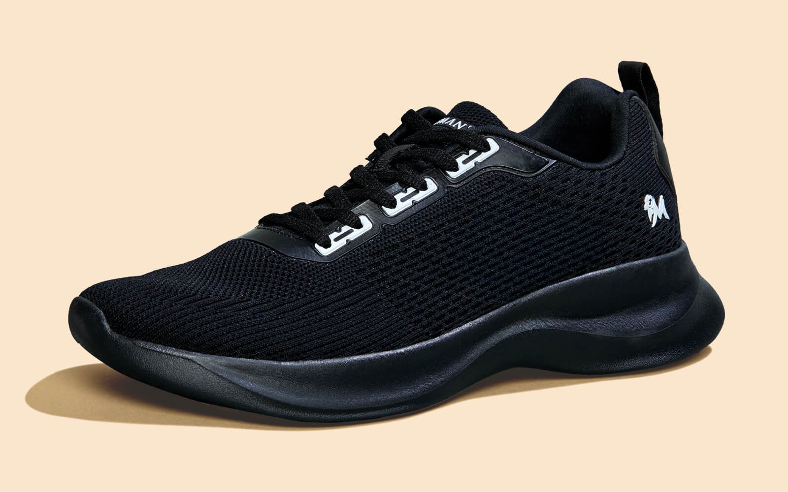 The CloudKnit Sneakers : Black - Image 6