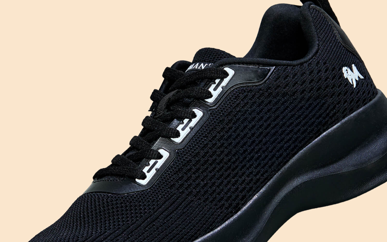 The CloudKnit Sneakers : Black - Image 8