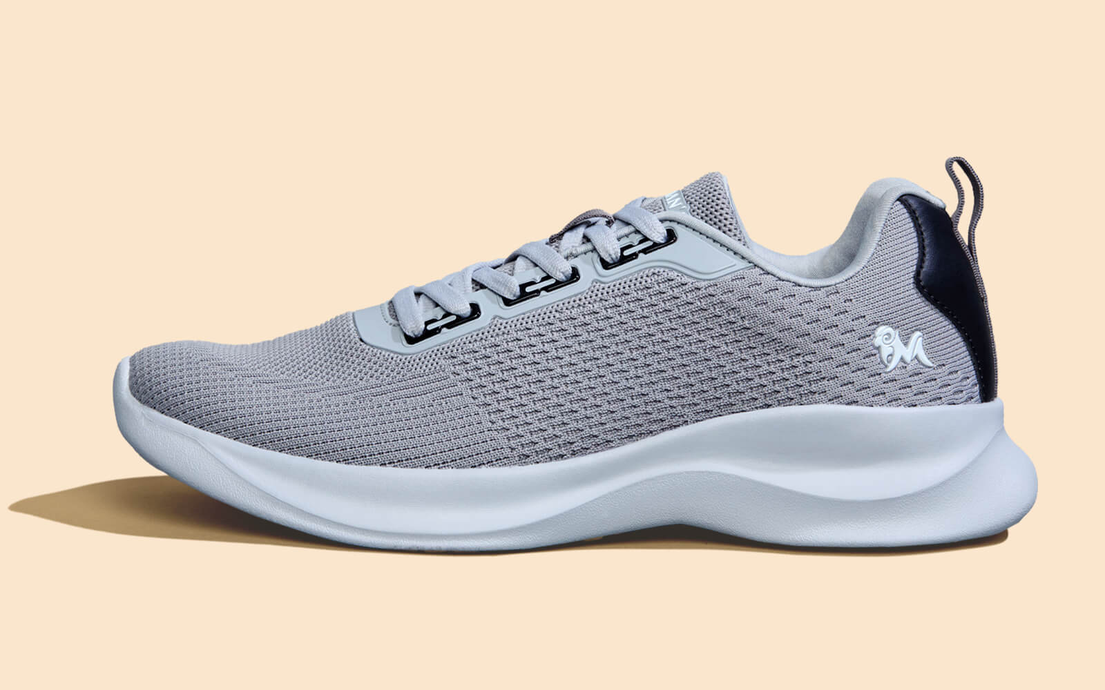 The CloudKnit Sneakers : Grey - Image 2