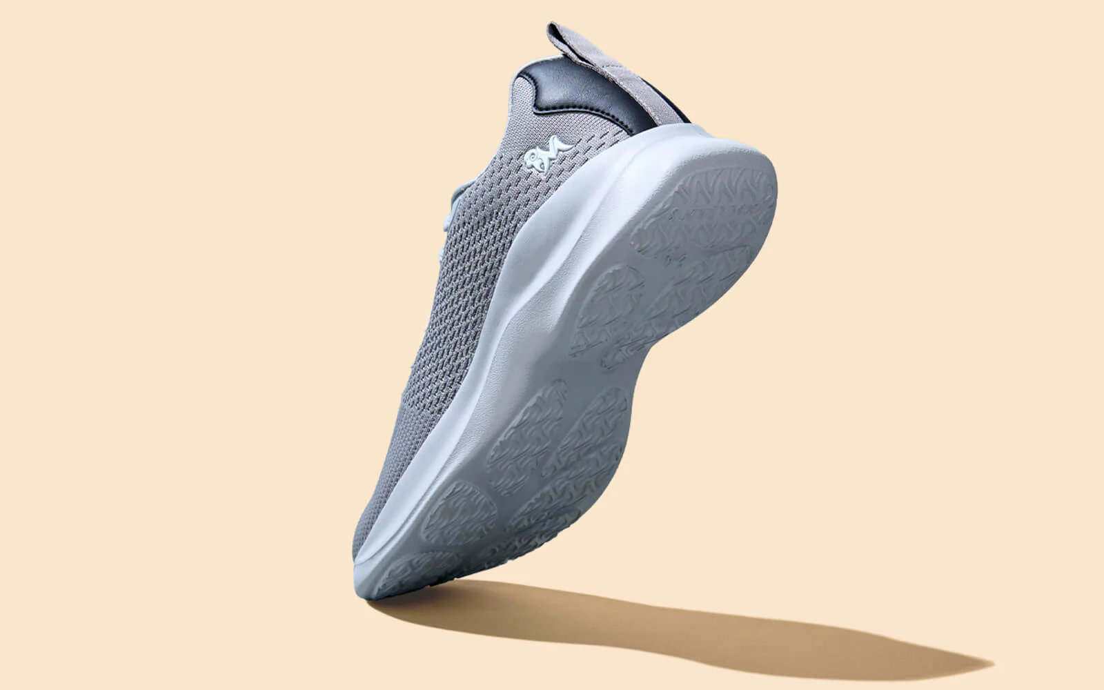 The CloudKnit Sneakers : Grey - Image 3