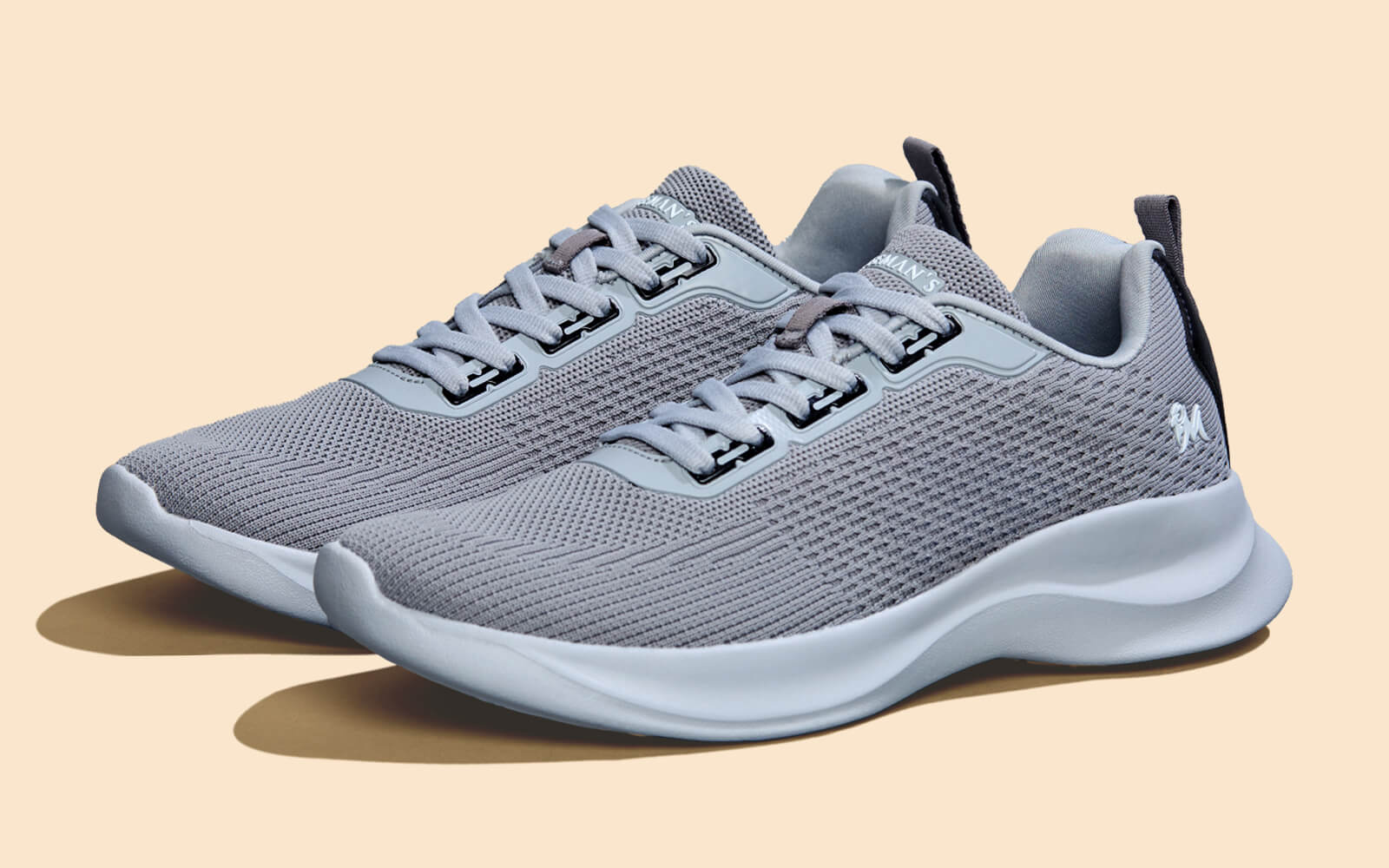 The CloudKnit Sneakers : Grey - Image 7