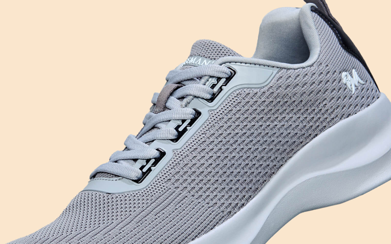 The CloudKnit Sneakers : Grey - Image 8