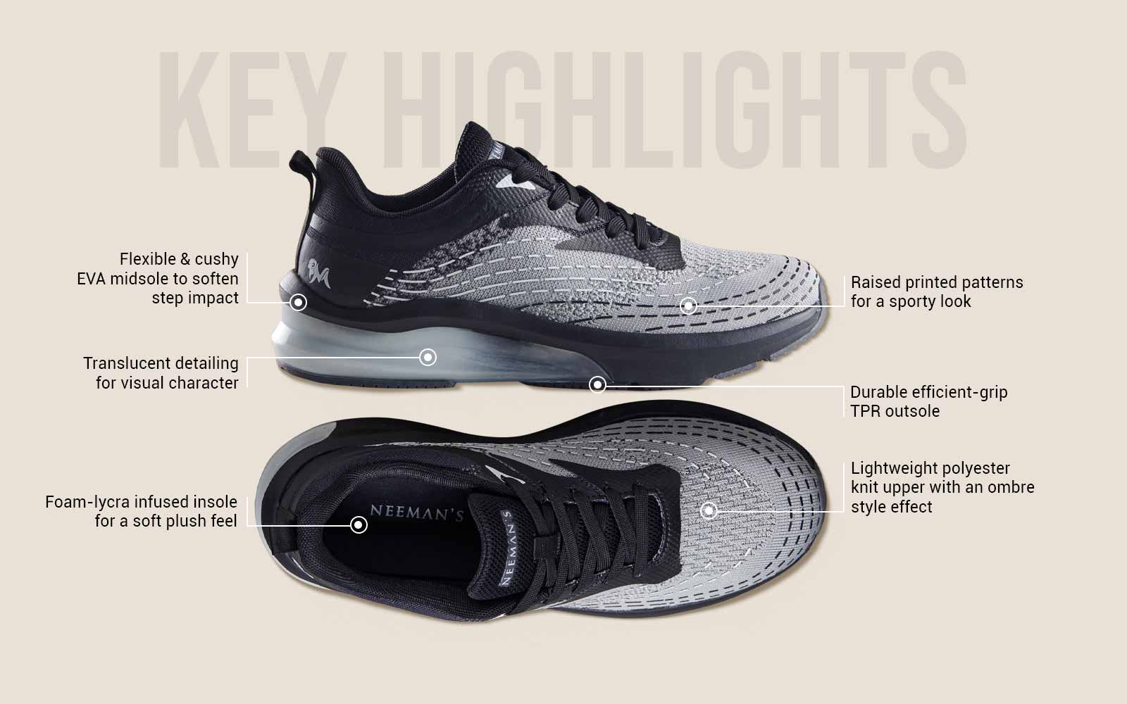 The Comfornauts : Grey-Black - Image 6
