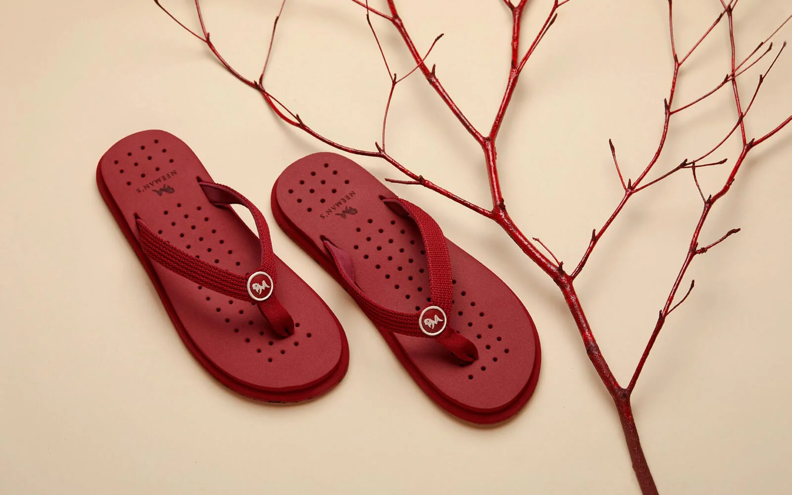 Eco Flips : Coral Maroon - Image 2