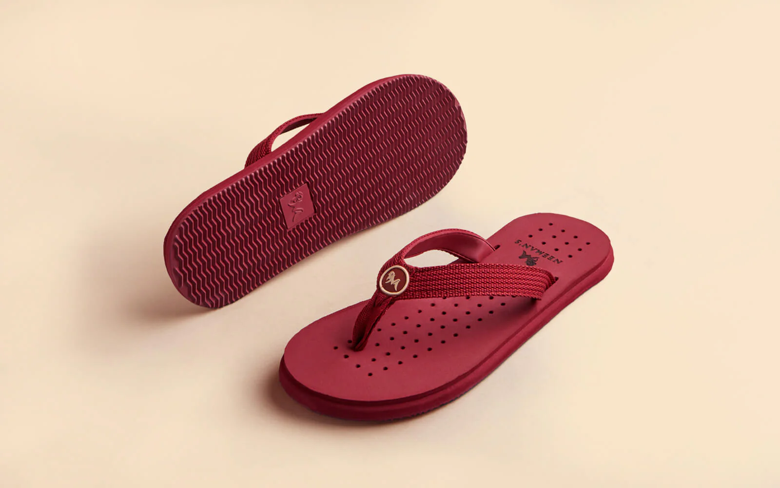 Eco Flips : Coral Maroon - Image 6