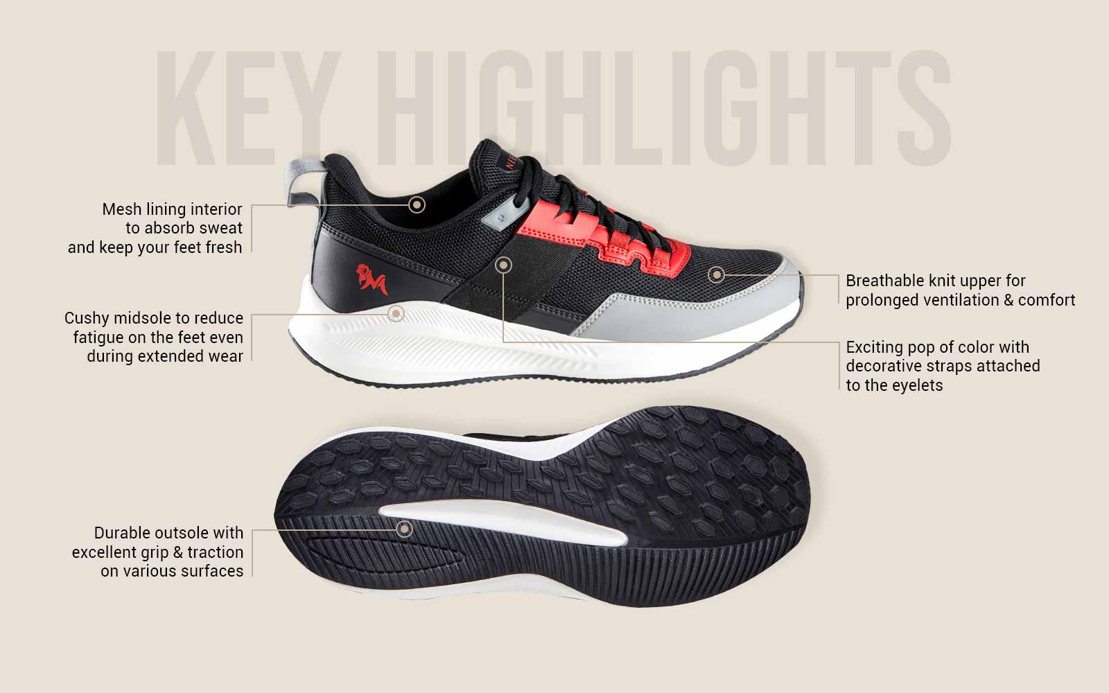 The Exuberants : Black-Red-Grey - Image 4