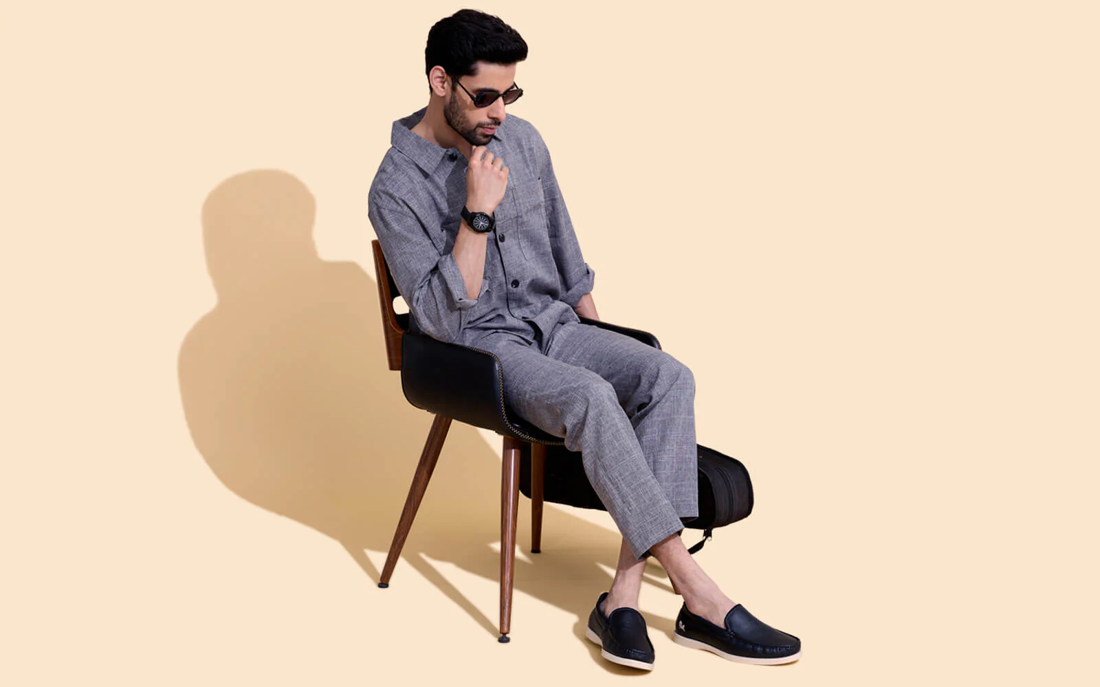 The Luxe Loafers : Black - Image 10