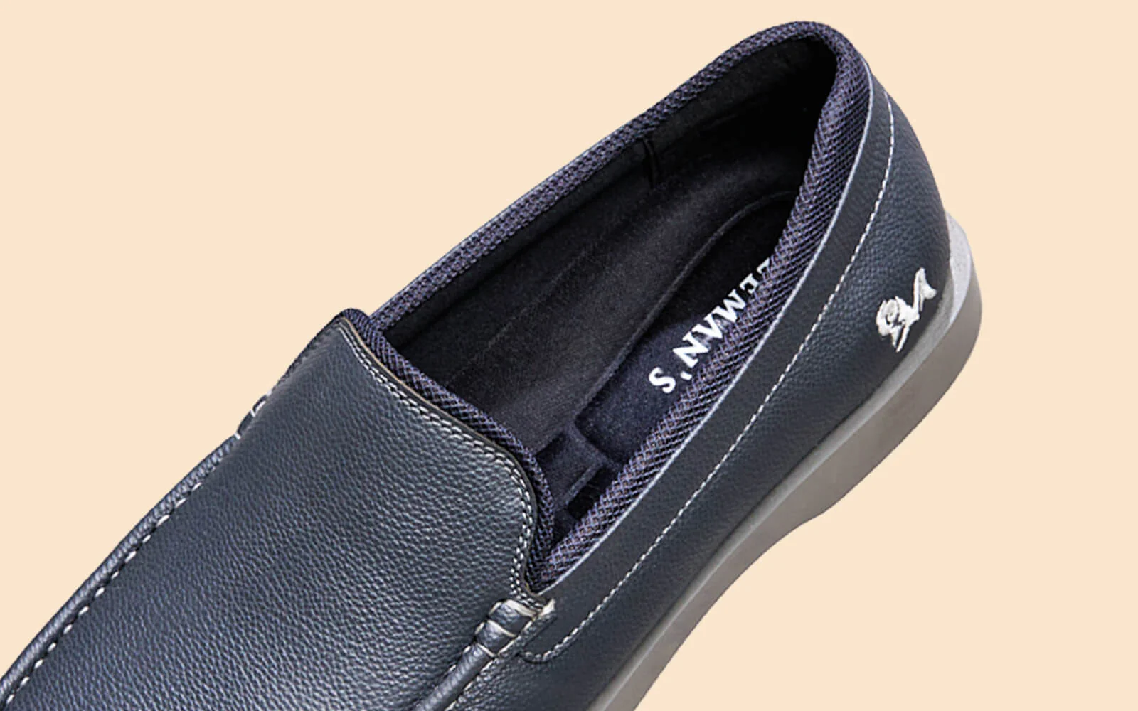 The Luxe Loafers : Grey - Image 8