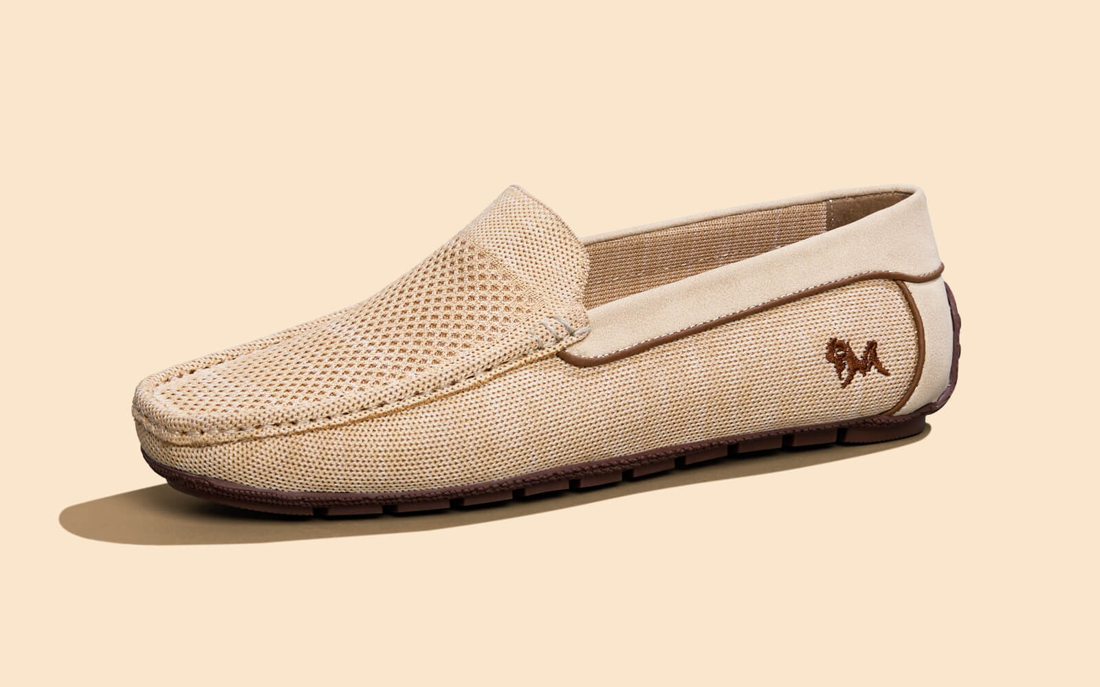 The Weave Loafers : Beige - Image 3