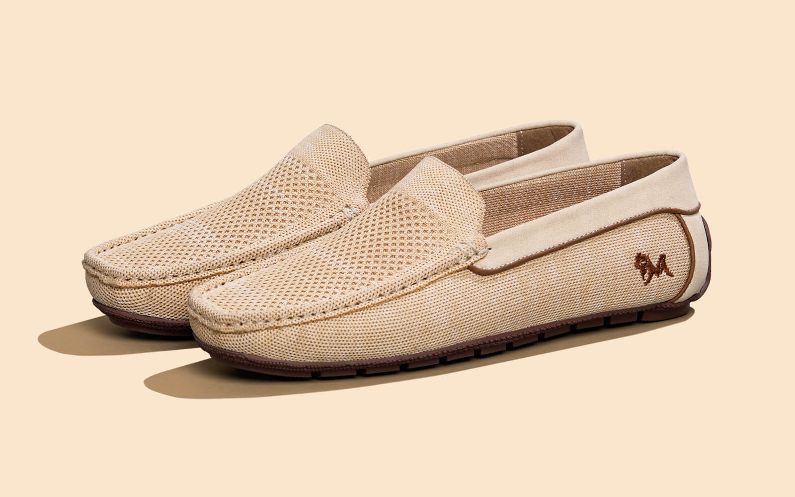 The Weave Loafers : Beige - Image 5