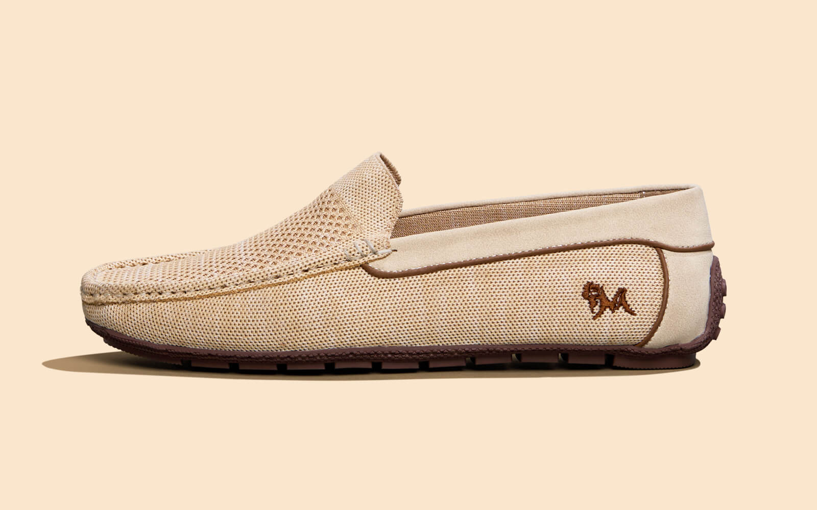 The Weave Loafers : Beige - Image 6