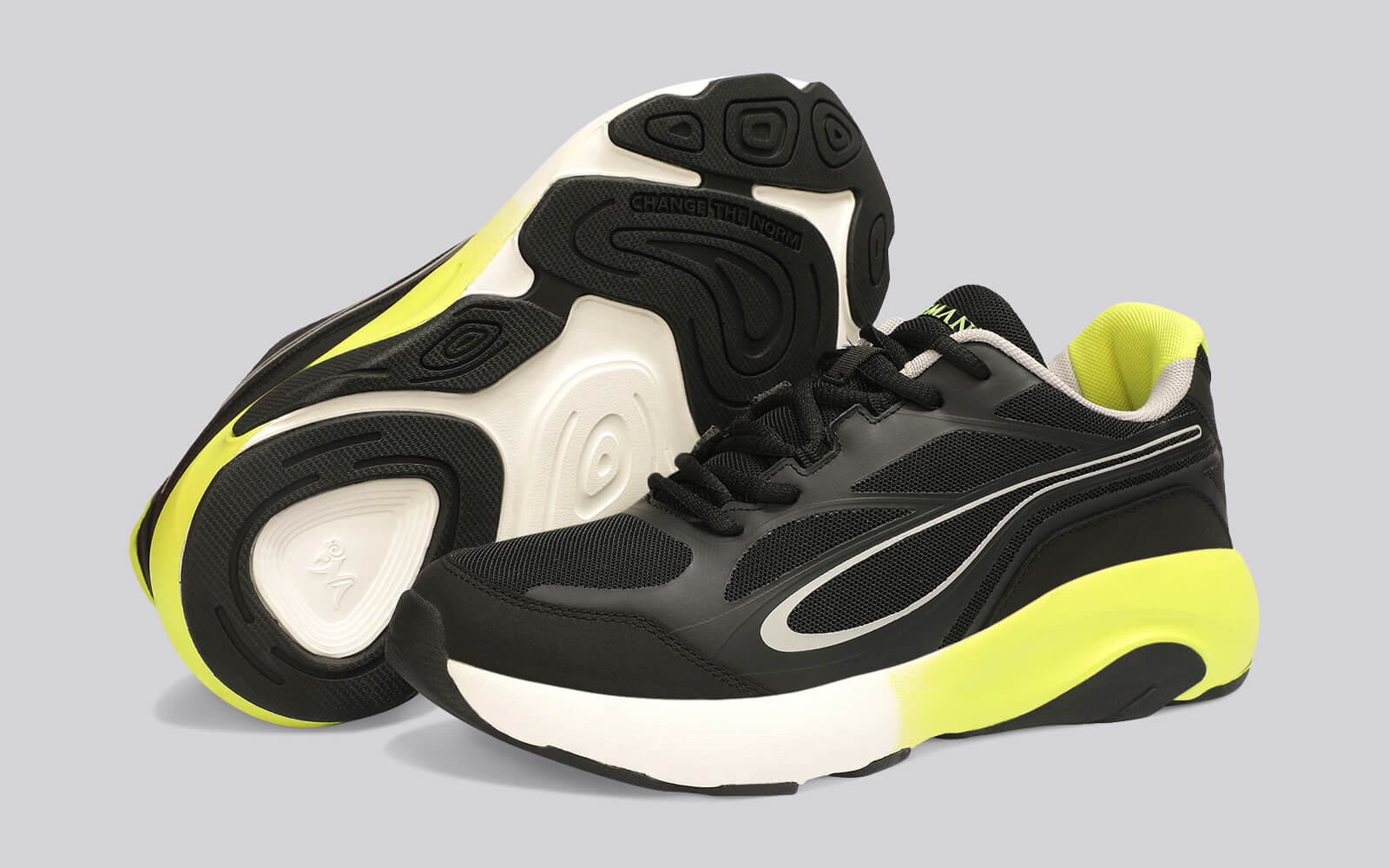 Urban Strive Sneakers For Men : Black - Image 4