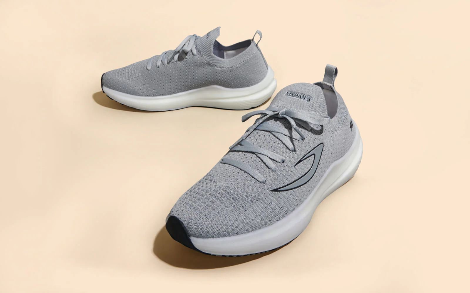 Whoosh Lite Sneakers : Grey - Image 6