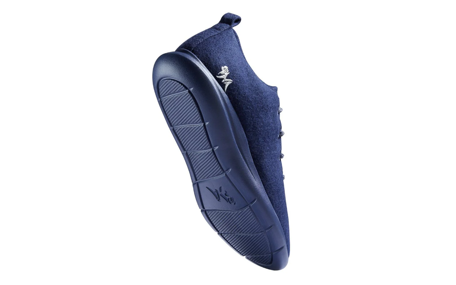Wool Joggers : Midnight Blue - Image 3